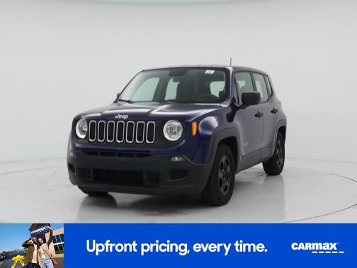 Blue 2017 Jeep Renegade Sport