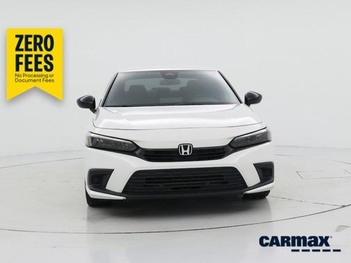 White 2022 Honda Civic Sport