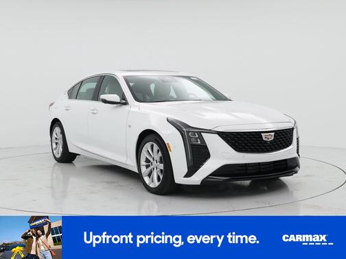 White 2025 Cadillac CT5 Premium Luxury