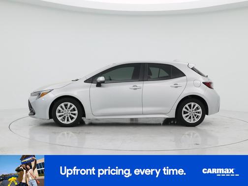 Silver 2023 Toyota Corolla Hatchback SE