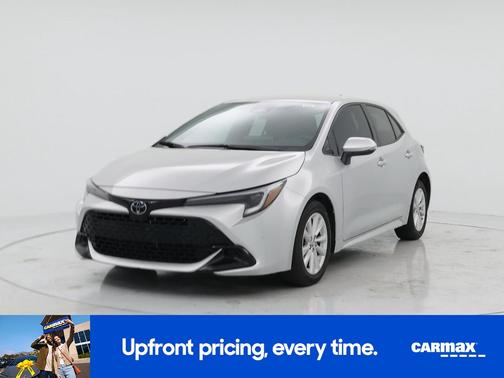 Silver 2023 Toyota Corolla Hatchback SE