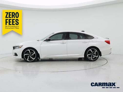 White 2022 Honda Accord Sport SE