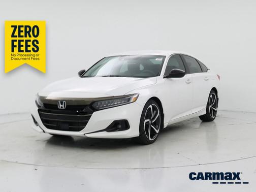 White 2022 Honda Accord Sport SE