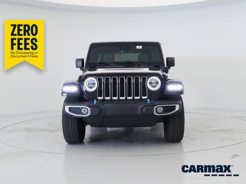 Black 2022 Jeep Wrangler Unlimited 4xe Unlimited Sahara