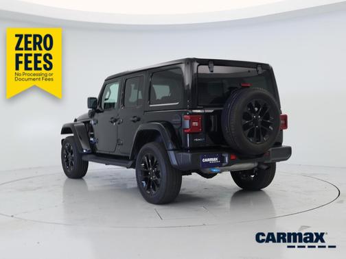 Black 2022 Jeep Wrangler Unlimited 4xe Unlimited Sahara