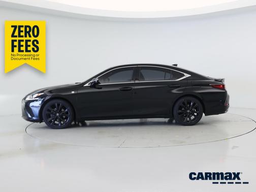 Black 2022 Lexus ES 350 F-Sport