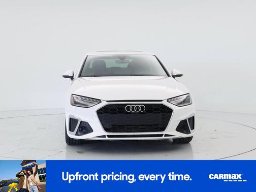 White 2023 Audi A4 S-Line Premium Plus