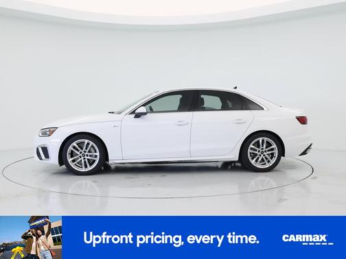 White 2023 Audi A4 S-Line Premium Plus