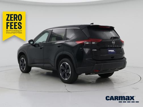 Black 2025 Nissan Rogue SV