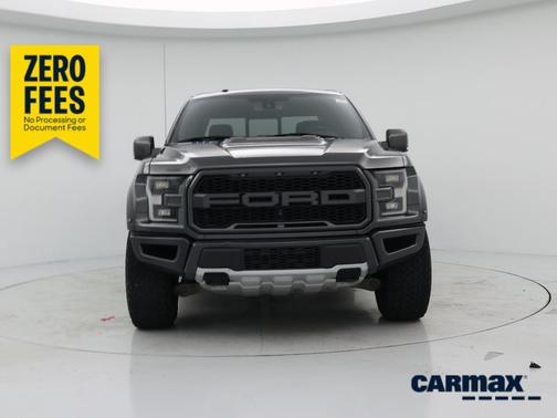 Gray 2018 Ford F-150 SVT Raptor
