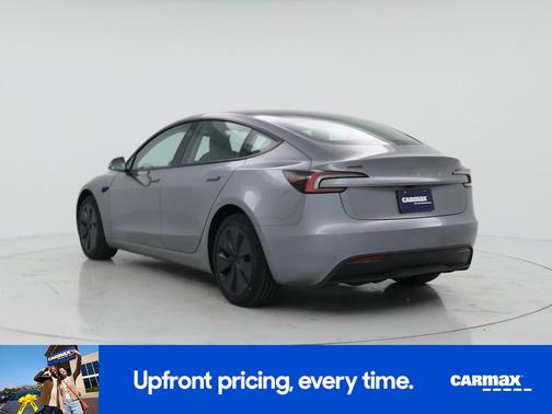 Gray 2025 Tesla Model 3 Long Range