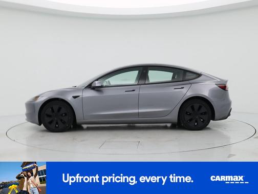 Gray 2025 Tesla Model 3 Long Range