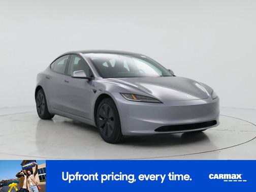 Gray 2025 Tesla Model 3 Long Range