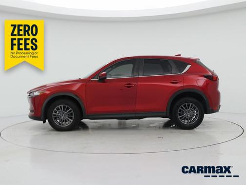 Red 2021 Mazda CX-5 Sport