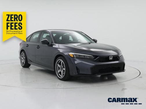 Gray 2026 Honda Civic Hybrid Sport Touring