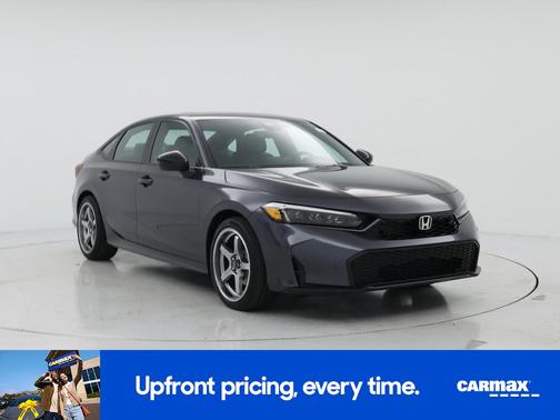 Gray 2026 Honda Civic Hybrid Sport Touring