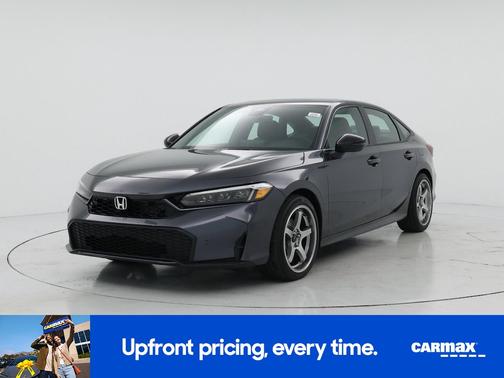Gray 2026 Honda Civic Hybrid Sport Touring