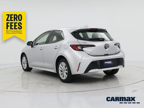 Silver 2025 Toyota Corolla Hatchback SE