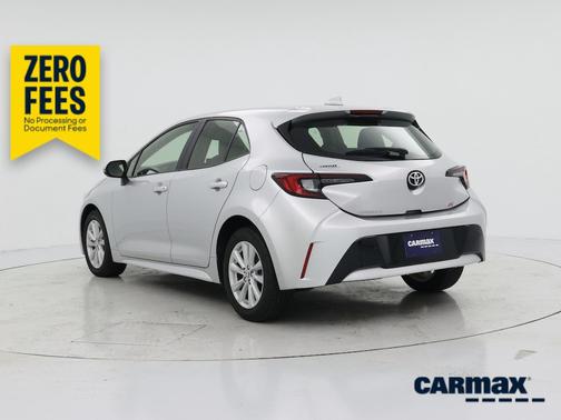 Silver 2025 Toyota Corolla Hatchback SE