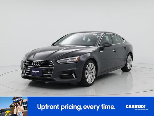 Black 2018 Audi A5 Premium Plus