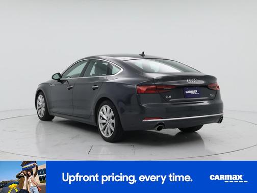 Black 2018 Audi A5 Premium Plus