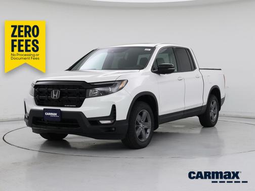 White 2026 Honda Ridgeline Black Edition