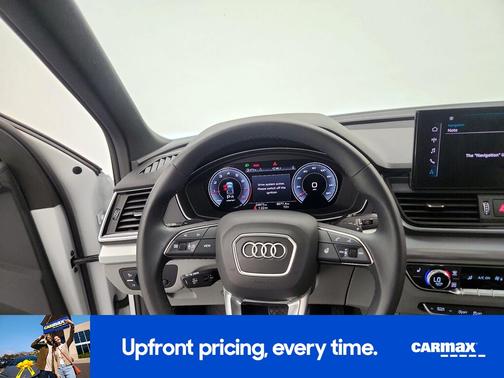 White 2024 Audi Q5 S-Line Premium