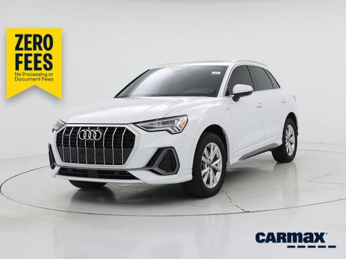 White 2024 Audi Q3 S-Line Premium Plus
