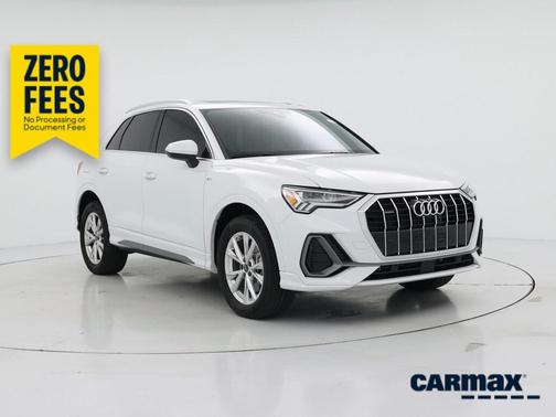 White 2024 Audi Q3 S-Line Premium Plus