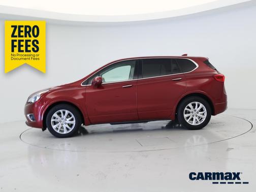 Red 2020 Buick Envision Preferred