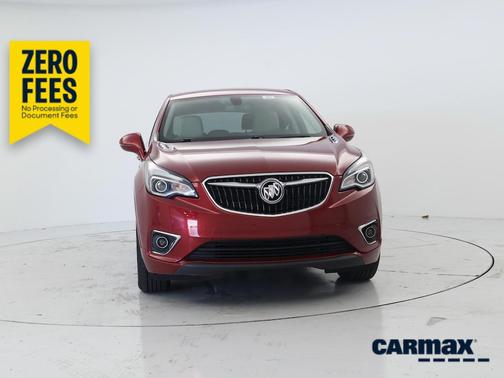 Red 2020 Buick Envision Preferred