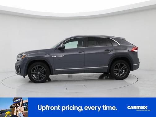 Gray 2022 Volkswagen Atlas Cross Sport SEL R-Line