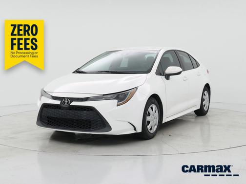 White 2021 Toyota Corolla L