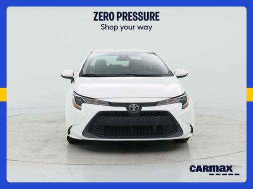 White 2021 Toyota Corolla L