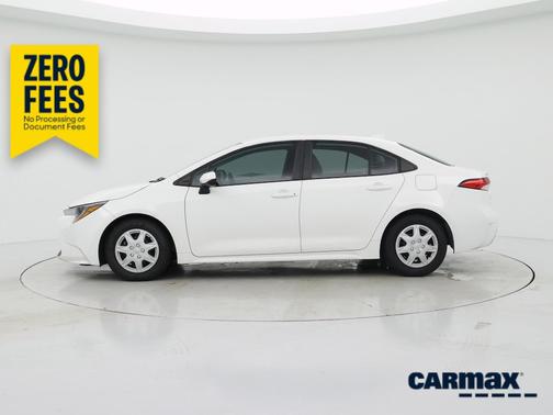 White 2021 Toyota Corolla L