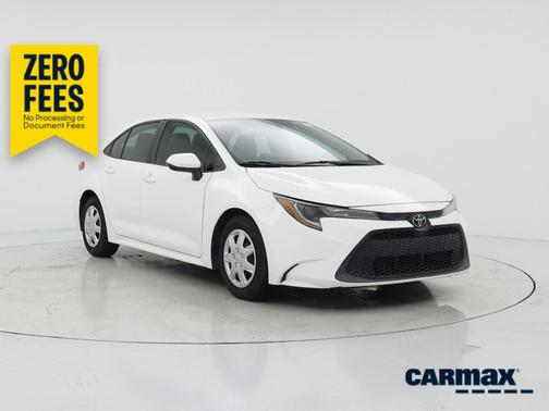 White 2021 Toyota Corolla L