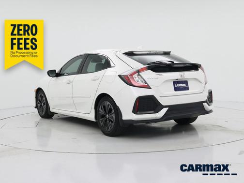 White 2019 Honda Civic EX
