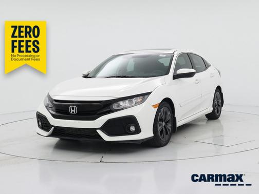 White 2019 Honda Civic EX