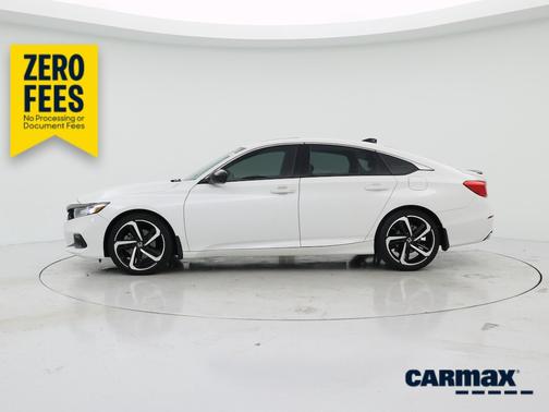 White 2022 Honda Accord Sport