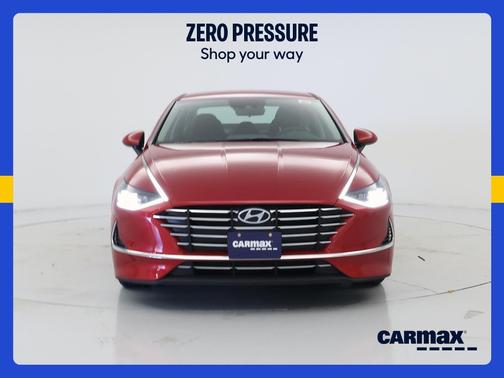 Red 2021 Hyundai SONATA SE