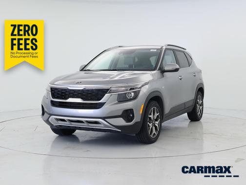 Gray 2021 Kia Seltos EX