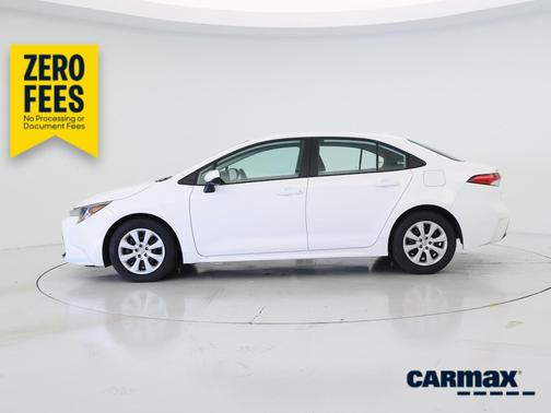 White 2026 Toyota Corolla LE