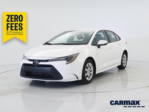 White 2026 Toyota Corolla LE