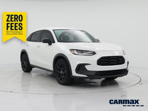 White 2023 Honda HR-V Sport