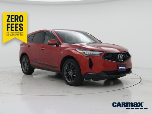 Red 2023 Acura RDX A-Spec