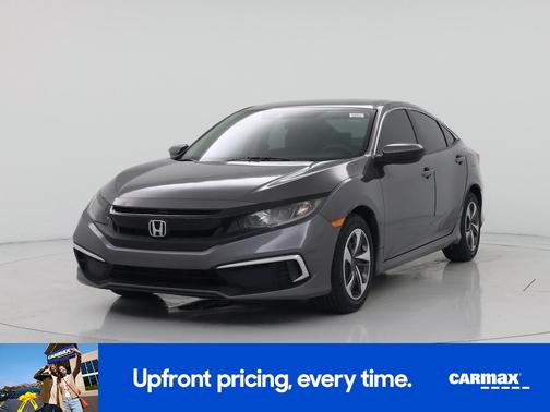 Gray 2021 Honda Civic LX