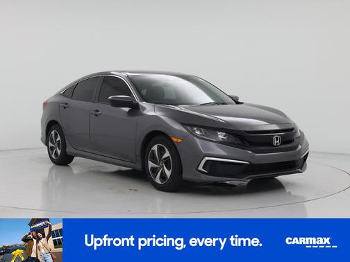Gray 2021 Honda Civic LX
