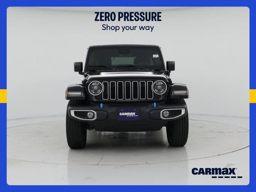 Black 2024 Jeep Wrangler 4xe Sahara