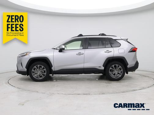 Gray 2023 Toyota RAV4 Hybrid XLE Premium