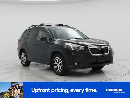 Black 2021 Subaru Forester Premium